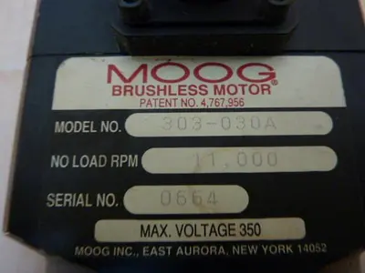 USED MOOG 303-030A