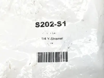 S202-S1, 200WSP 400WOG | Randleman S202-S1 200WSP 400WOG Y Strainer 1/4" - New