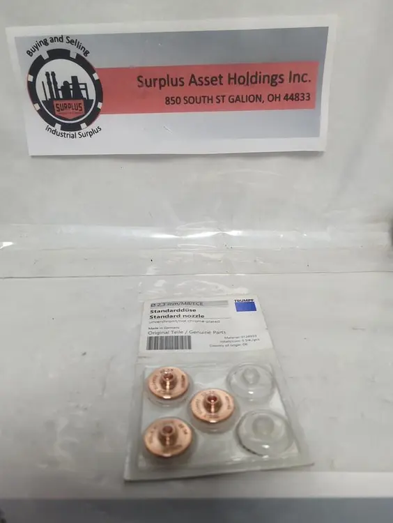New | in-Stock TRUMPF 0126933 Nozzles Ohio US | Surplus Asset Holdings #1240836