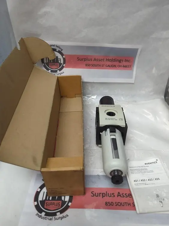 New | in-Stock AVENTICS AS3-FRE-8012-GAN Air Pressure Regulators Ohio US | Surplus Asset Holdings #1247442