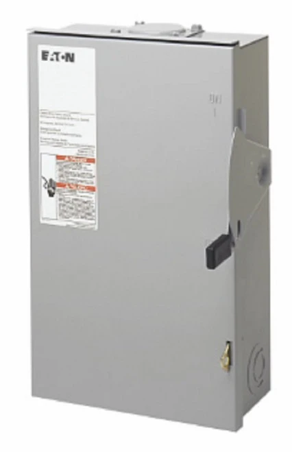 Cutler-Hammer Eaton DG322NRB Safety Switch General Duty 3P 60A 240V 50/60Hz [New]
