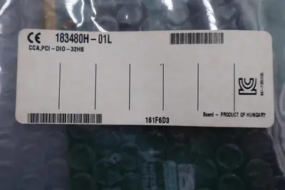 National Instruments NI PCI-DIO-32HS 183480H-01L Data Acquisition DAQ Card H576A