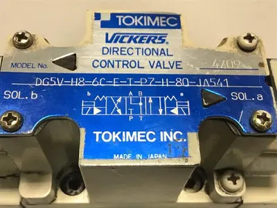 USED TOKIMEC DG5V-H8-6C-E-T-P7-H-80-JAS41
