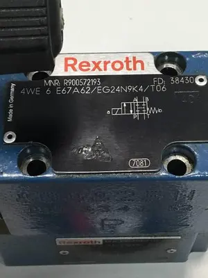 USED REXROTH 4WE6E67A62EG24N9K4T06