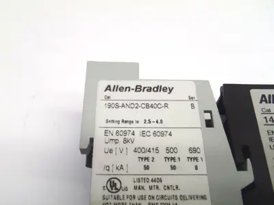 Used ALLEN-BRADLEY COMPACT COMBO STARTER 2.5-4.0A Starters | Maverick Industrial Sales #1114001