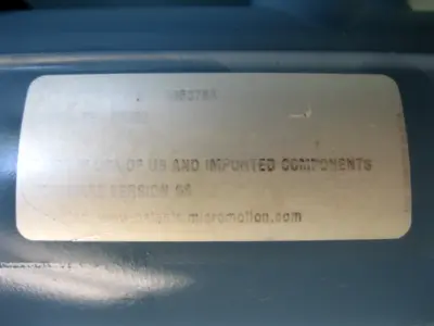 Used Micro Motion 2700 R12 BB AEZZZ Sensors New Hampshire US | Bitter End Trading #1452743