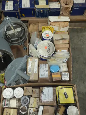 3 PALLETS OF ASSORTED PUMP PARTS