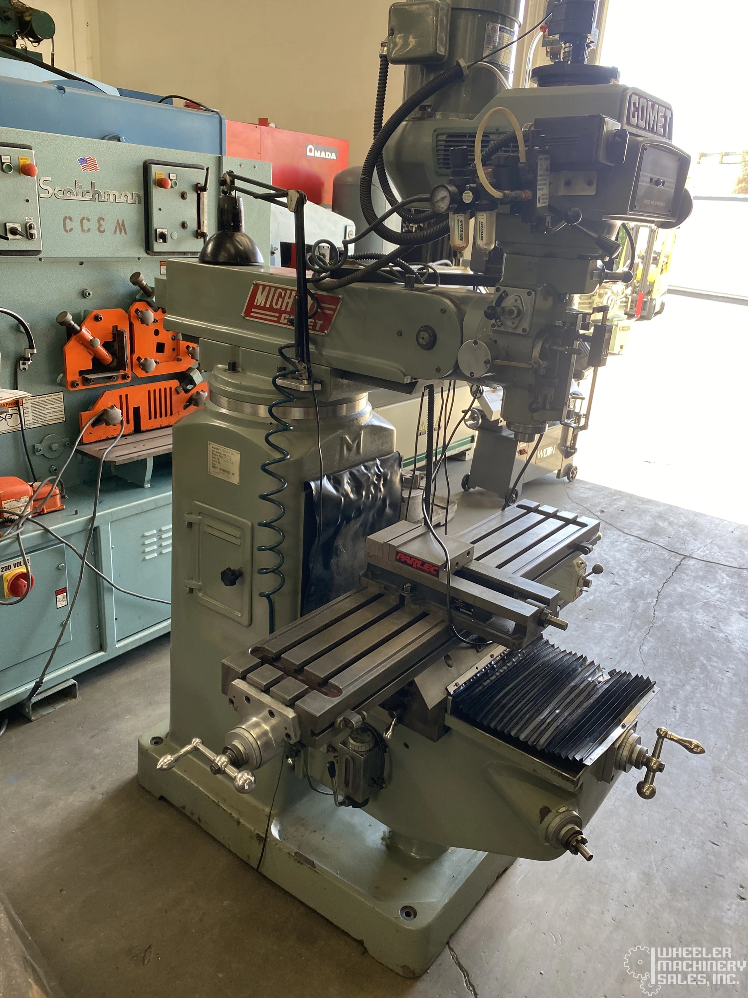 Used MIGHTY COMET 3KVHD MILLING MACHINES, VERTICAL 6138