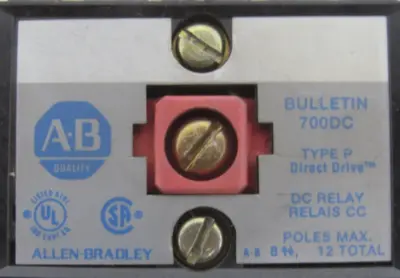 ALLEN BRADLEY 700DC-P800Z24 RELAY SER.A NEW SURPLUS 700DCP800Z24