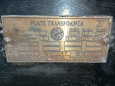 Used AMERICAN TRANSFORMER CO. P Distribution Transformers Ohio US | HGR 24 #1507723
