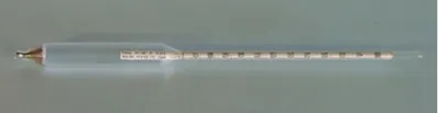 QTY. 1. FISHERBRAND HYDROMETER 800-910 S/N 120-438...