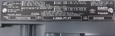 NEW FISHER DVC6205 DIGITAL VALVE CONTROLLER