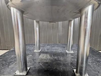 Used 275 Gallon Tank, 304 Stainless Steel