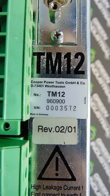 Cooper Tools TM12 Servo Drive Card 960900 Rev.02/01 Used