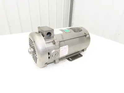 Baldor Reliance CD5319 DC Motor 180V 1Hp 5A 1750 RPM 56C Frame 5/8" Shaft