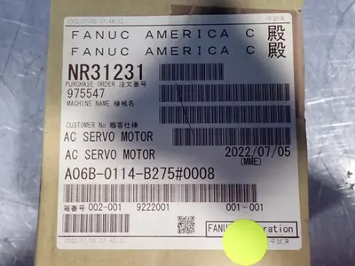USED 2022 FANUC A06B0114B275
