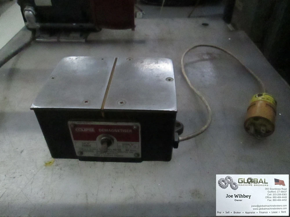 Eclipse DB956 Table Top Demagnetizer 6-1/4" x 4.5" VAC 100/130 40/60 ~60Watts