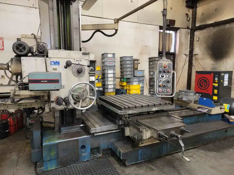 Used 1978 TOS W9A Horizontal Table Type Boring Mills Ontario CA | Avo's Machinery Equipment Inc. #470540