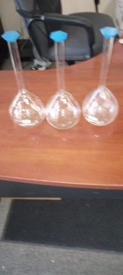USED PYREX Pyrex # 5580 1000 ML 1L Glass Volumetric Flask Mad Scientist La
