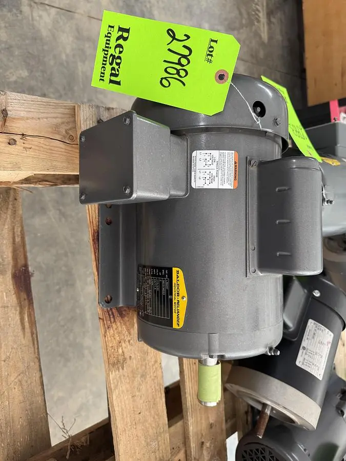 USED BALDOR RELIANCE INDUSTRIAL MOTORS L3605T