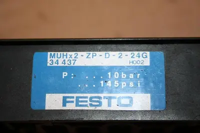 USED FESTO MUHX2-ZP-D-2-24G