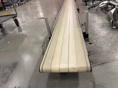 Used DORNER 18" WIDE BELT CONVEYOR, 38-FEET LONG Belts | Maverick Industrial Sales #1107547