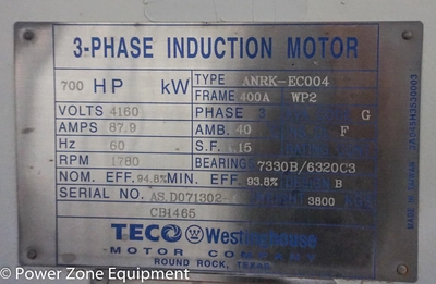 NEW TECO WESTINGHOUSE -