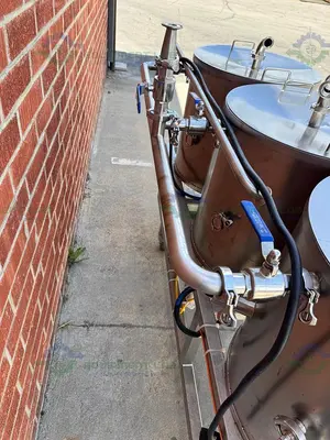Stainless Steel 3 Stage Tank Transfer System w/ 1 HP Pump, VFD