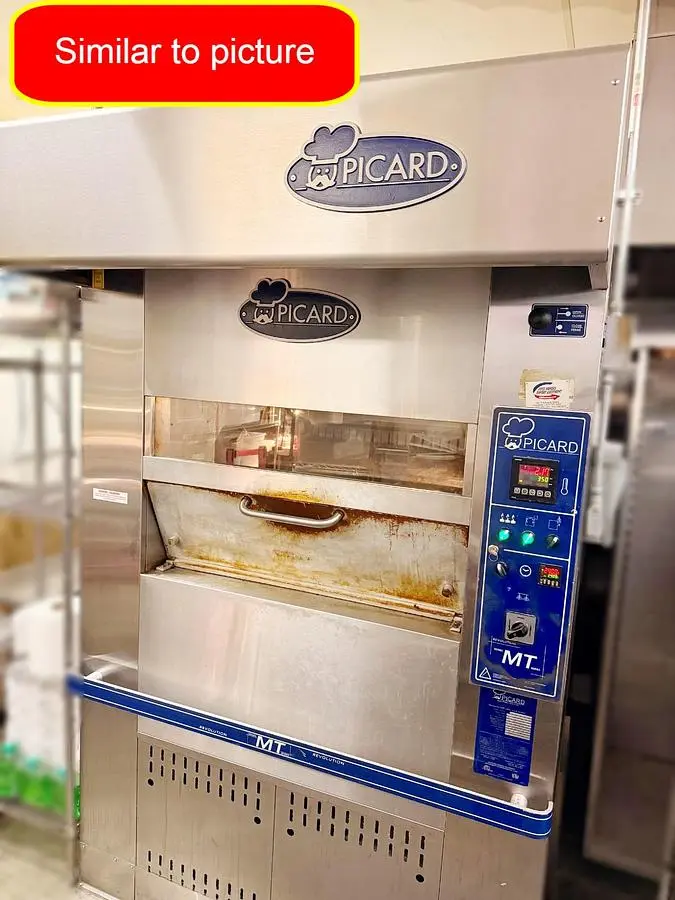 Picard 8 tray gas revolving oven
