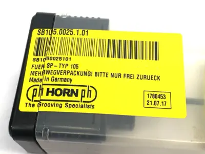 USED PAUL HORN TOOL HOLDER FOR BROACHING