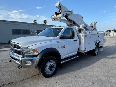 Used 2018 ALTEC AT41M Bucket (boom) trucks Florida US | Truck and Van Outlet #1509172