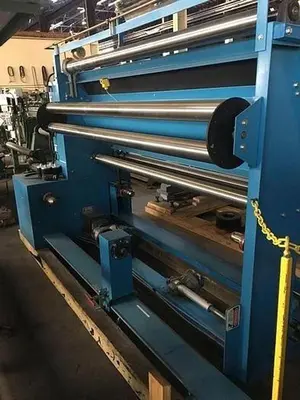88" WIDE DUNCAN TECHNOLOGIES INSPECTION REWINDER