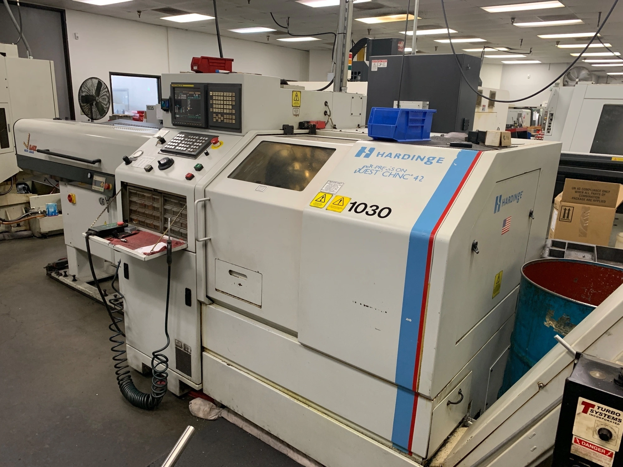 USED 2011 HARDINGE QUEST CHNC-42 SP