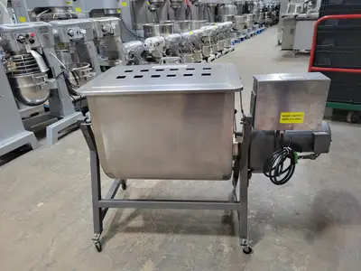 Used Leland Southwest 200DA Double Action 200 LBS. Meat Mixer, 1 Phase 220V