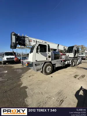Used 2012 TEREX T 340 Truck-Mounted Cranes California US | Proxy Equipment #1381957