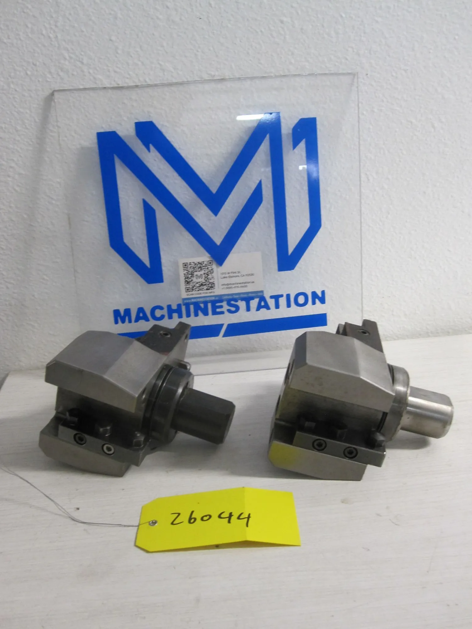 2x Lot of 2 MAZAK BMT68 1.0" Turning Tool Holder 68x110 mm QTU Static