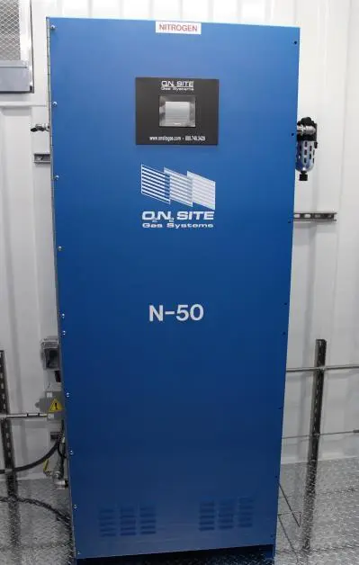 Used NITROGEN GENERATOR N-50-T Complete Plants New Jersey US | Perry Equipment #1261483