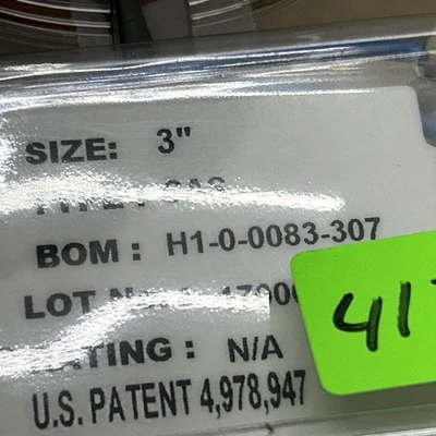 NEW BS&B H1-0-0083-307