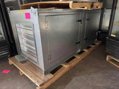 New | in-Stock CaptiveAire New CaptiveAire Stainless Pizza Hood and Main Line Exhaust Hood System HVAC Parts and Equipment Illinois US | Falcon Restaurant Supply #1375817