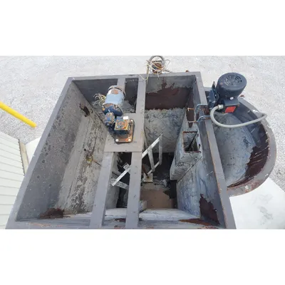 Used 900 gallon Vertical Paddle Flocculation Mix Tank