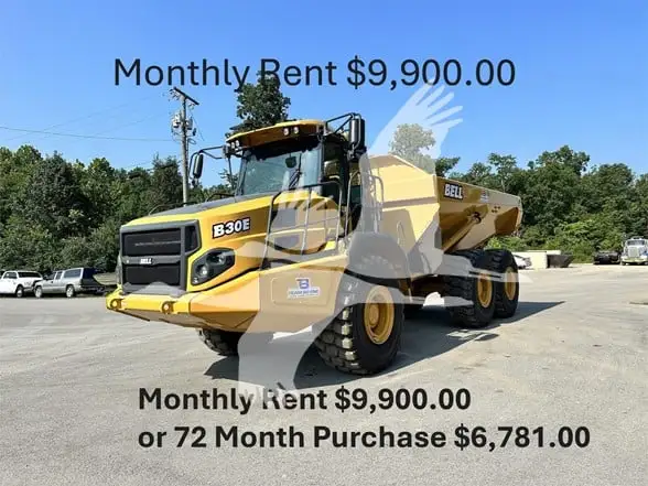 Used 2024 BELL B30E Articulated Dump Trucks Kentucky US | Team Boone #718706