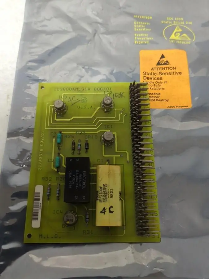 New | in-Stock GE FANUC IC3600AMLG1A 006/01 Industrial Controls | Surplus Asset Holdings #1221270