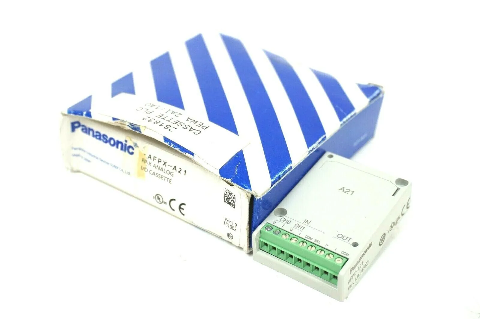 NEW PANASONIC AFPX-A21 FP-X ANALOG I/O CASSETTE MODULE AFPXA21