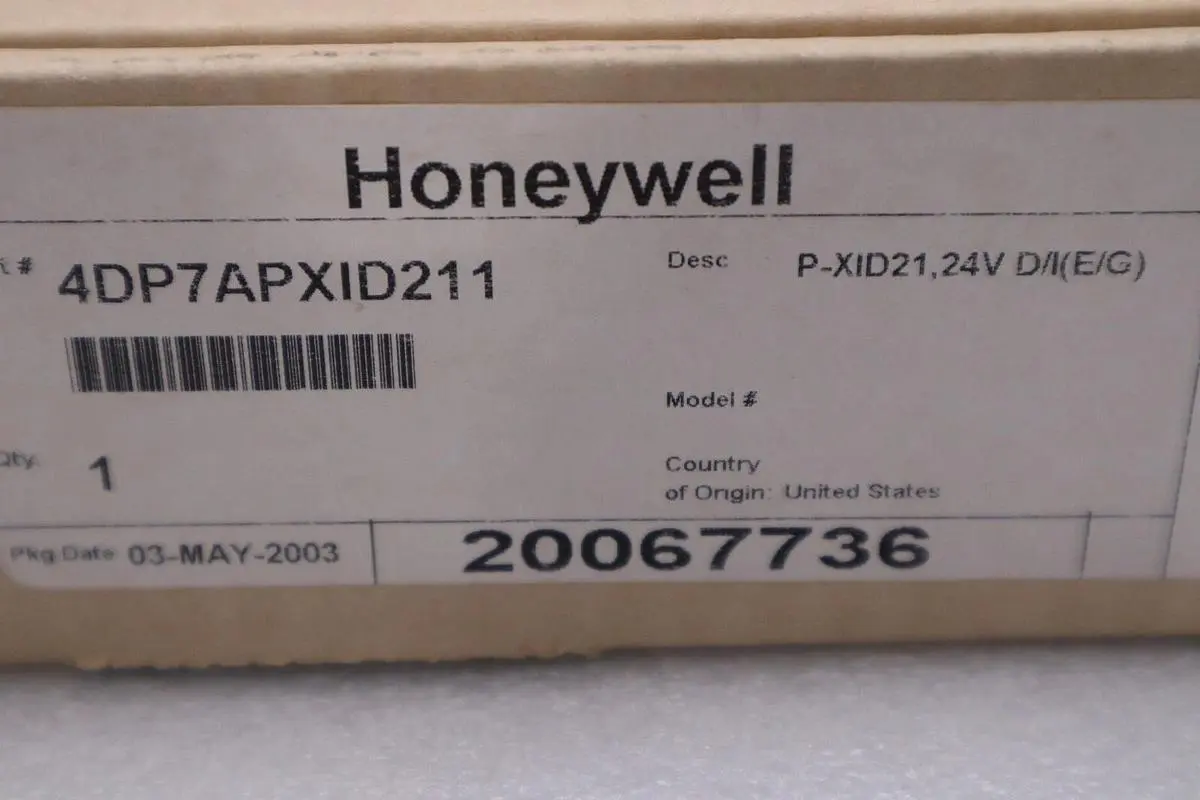 4D7APXID-211 / 4D7APXID211 REV C HONEYWELL BOARD NEW IN BOX STOCK G625