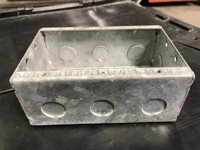 5.5x4" High Voltage Pre-Ganged Masonry Box