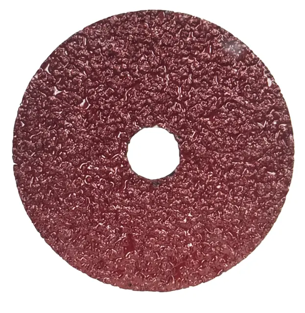Merit 5" x 7/8" Fiber Sanding Disc 16 Grit Ceramic Aluminum Oxide 25 Pack