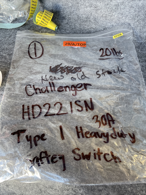 New | in-Stock Challenger hd221sn Disconnects California US | Davliegogo LLC #1705384