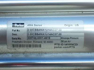 USED PARKER 2.00CBB4MA1U14AC07.00