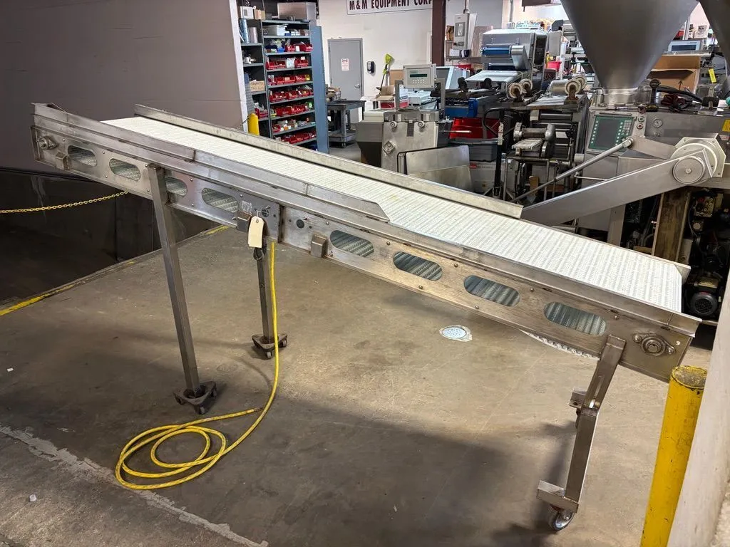 USED CUSTOM STAINLESS CONVEYOR