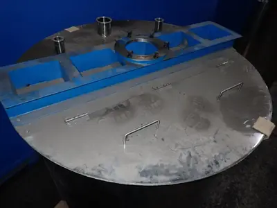 400 Gallons S/s Tank W/agitator